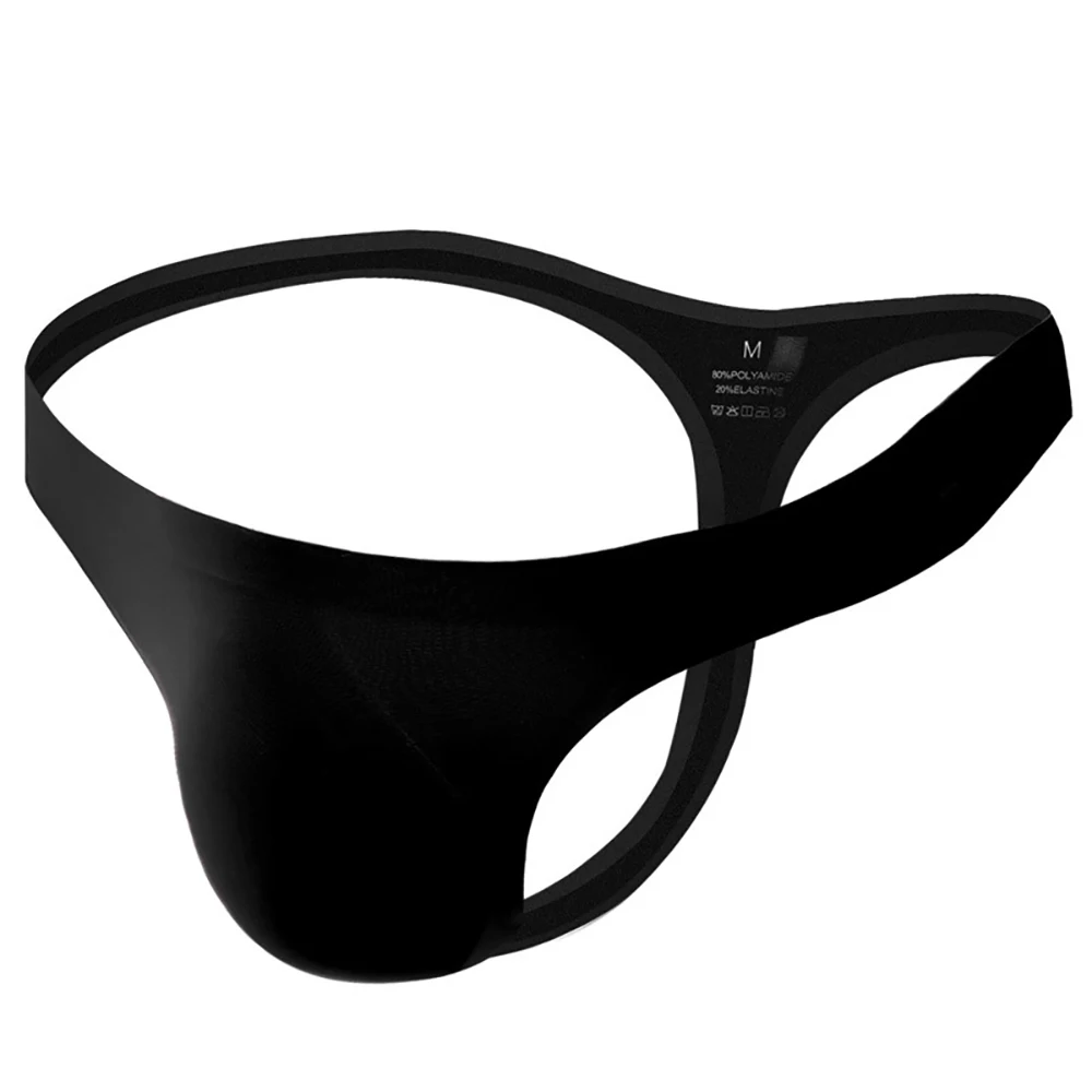 Stylish and Comfortable Men's Low Rise Briefs, Breathable Thong T Back Underwear Available in Different Colors