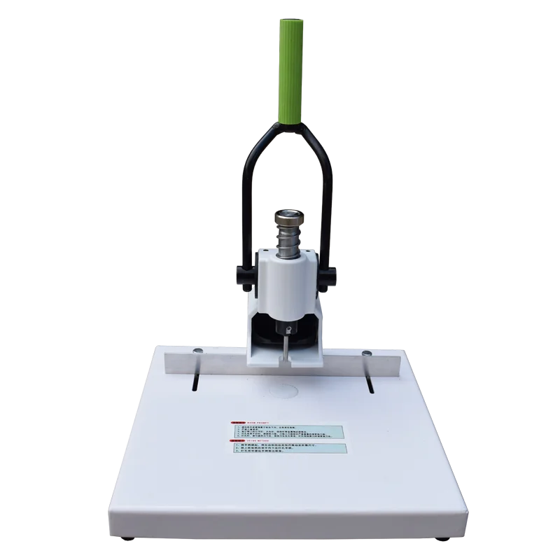 T30S Manual Hole Punch Machine for Fabric and Plastic Recipes, Heavy-duty Hole Punch Paper Drilling Machine