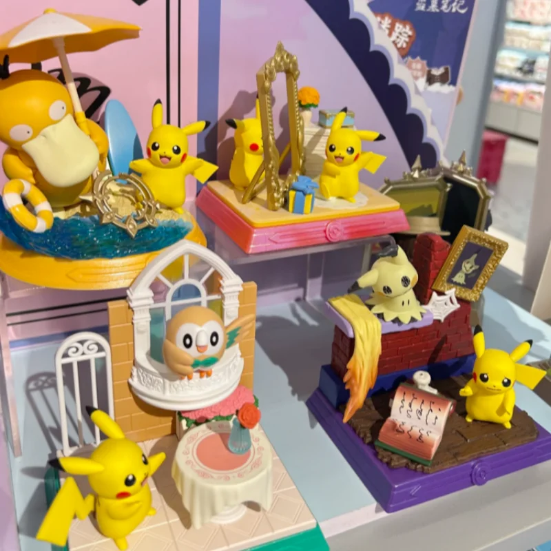 

Funism Official Pokemon Pikachu And Friends Blind Box Figures Cute Desktop Ornament Anime Collectible Action Toys For Anime Fans