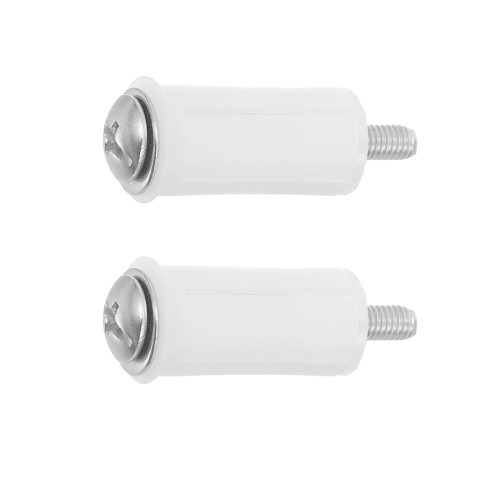 

2Pcs Universal Toilet Seat Bolts Replacement Rubber Expansion Screws Quick Release Plastic Fastening Kit Toilet Installation