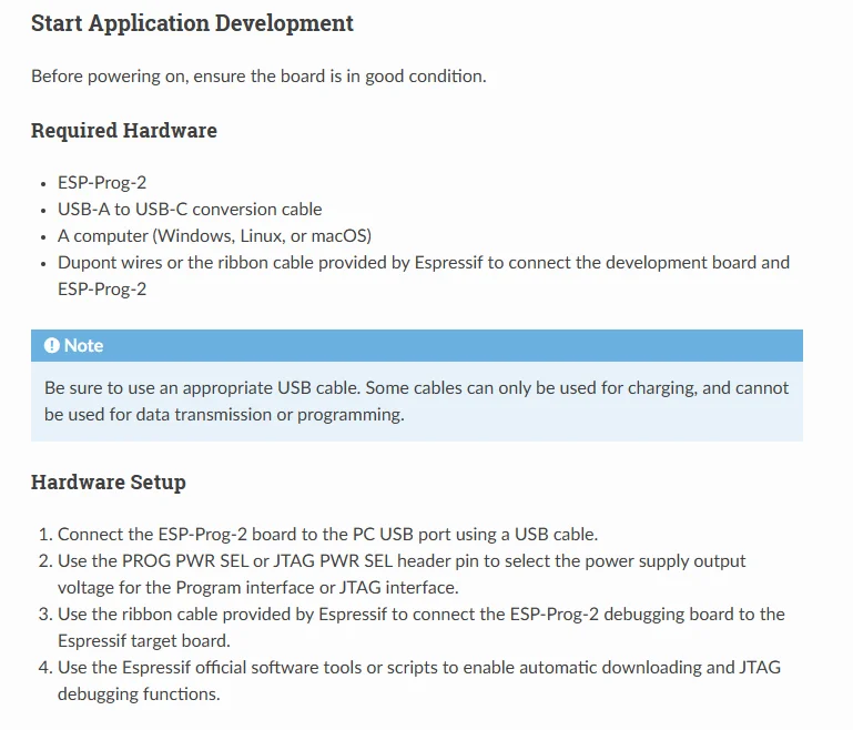 ESP-Prog-2 Debugging Downloader Serielle Kommunikation JTAG Online Debugging Downloader Unterstützt 5V/3,3V Netzteil – Detail 4