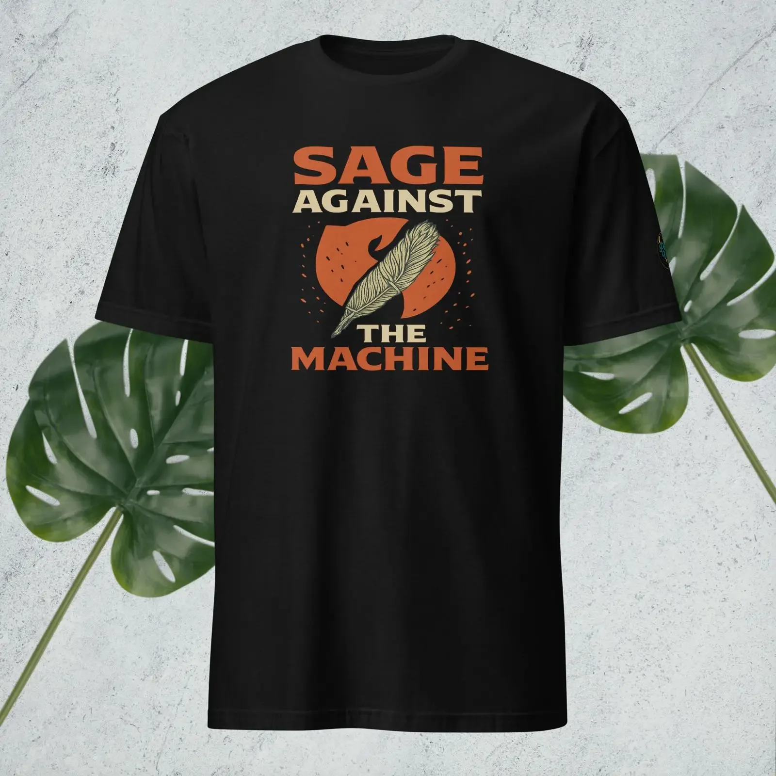 High Vibes Only Organic Rebel T Shirt vintage Washed Stylish Versatile Breathable homme Slightly Casual Soft