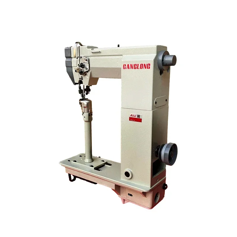 The GL-310Z roller high-column sewing machine is  for sewing shoe labels on elastic boots. GL-150Z