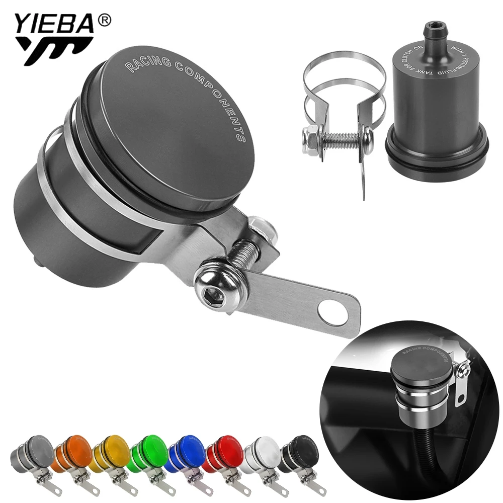 

For YAMAHA FZ6N FZ6R FZ6S FZ-700 FZ8 FZ15 FZ-R FZR 600 650 1000 400RR 750 R Brake Clutch Tank Cylinder Fluid Oil Reservoir Cup