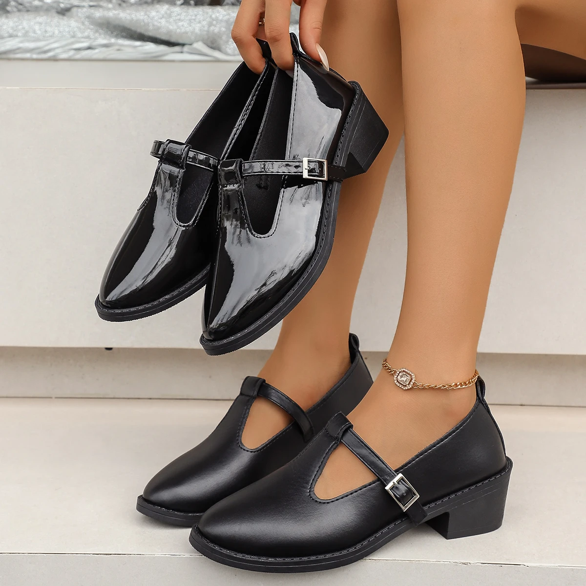Women Formal Wear For Office - Scarpe Mary Jane da Donna con