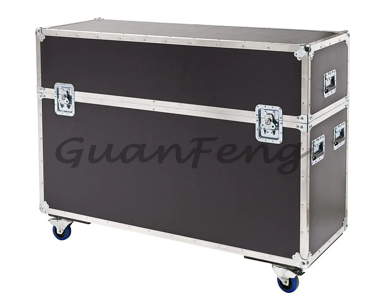 55 Inch Aluminum TV Flight Case, Portable Transport Storage Protective Box