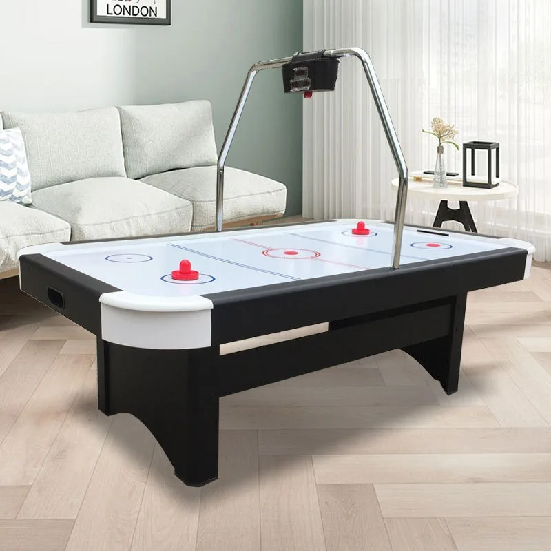 Electronic scoring Double Ice Hockey Desktop Ice Hockey Charging Hovering Game Table Ice Hockey Table