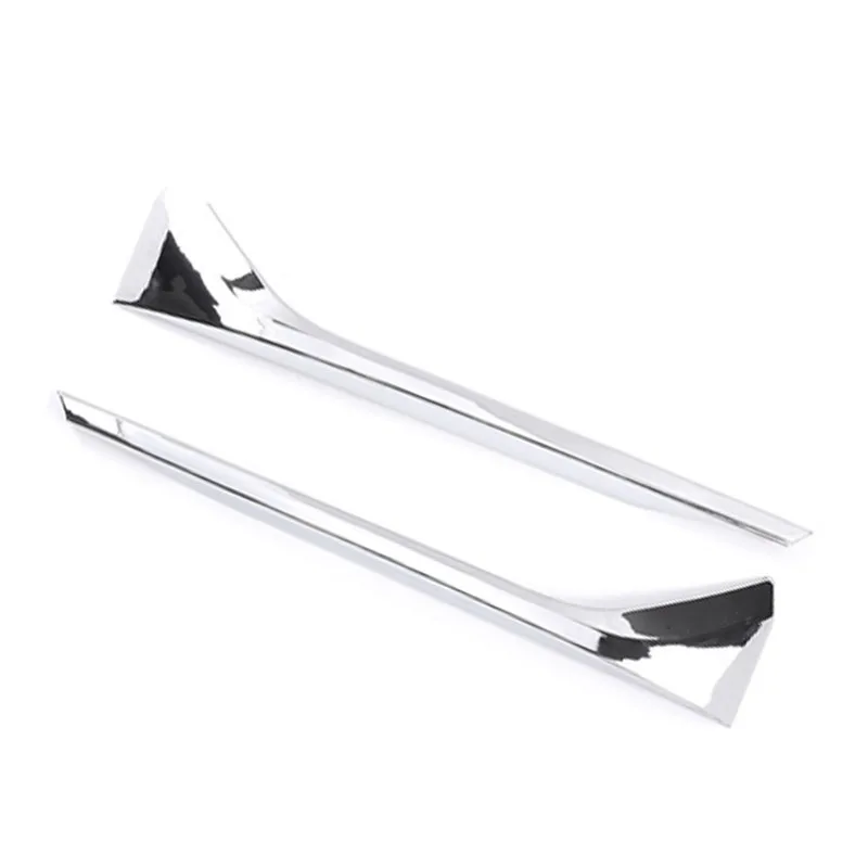 Tiras de luces antiniebla para coche, pegatinas de cubierta embellecedora para BMW X1 F48 2020 2021, estilo de fibra de carbono, accesorios delanteros para coche, 2 uds.