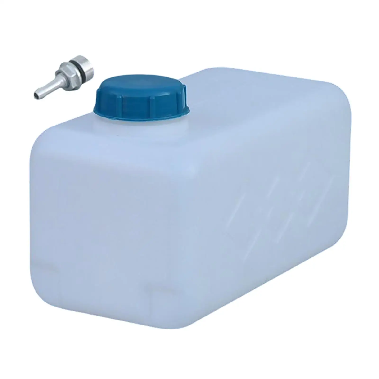 Plastic Fuel Tank 5L Leak-Proof Plastic with Oil Nozzle Adapter Metal Screws Gas Fuel Storage Tank for Motorcycle SUV Wine