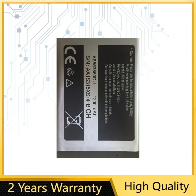 1200 мАч сменный аккумулятор AB553850DU для Samsung Galaxy D888 B5712C W629 W599 D988 B5702C B5712C