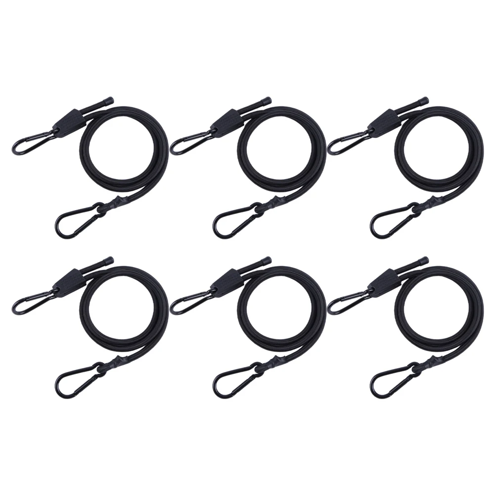 

6 шт. регулируемые банджи-шнуры с крючками, суперэластичные банджи-ремни, эластичные веревки, банджи-ремни для велосипедной стойки, брезента, круизные