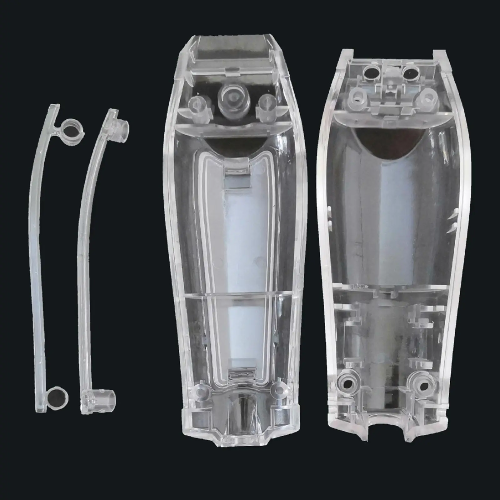 

Комплект для самостоятельной сборки: прозрачный корпус из поликарбоната, защитная накладка для волос, 8081 Hair Barbershop