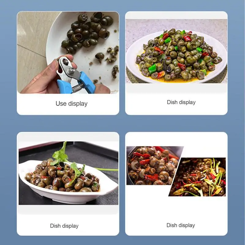 Slak Snijtang Professionele Snijder Slak Schaar Keuken Gadgets Comfortabele Grip Slak Sheller Snijder Rvs