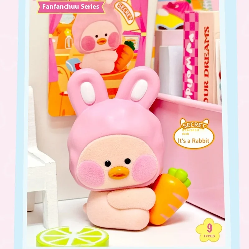 In Voorraad Nieuwe Miniso Echte Fanfanchu Leuke To Foul Serie Blind Box Cartoon Eend Mysterie Verrassing Boxtoy Tafeldecoratie Gift