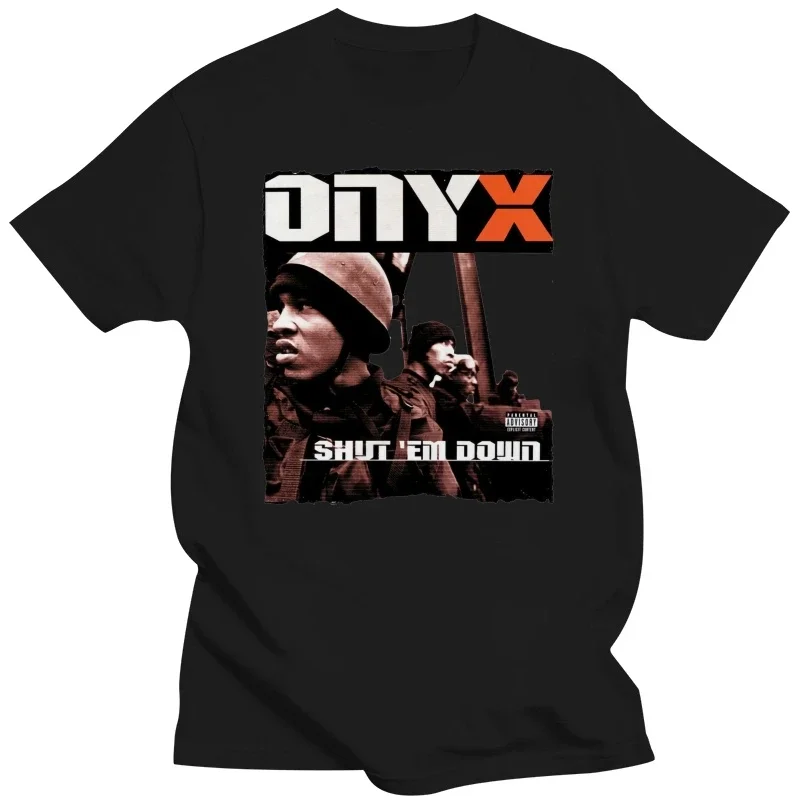 Sticky Fingaz Onyx Rap 90s Retro Vintage Mad Face Hip Hop Shut Em Down oversized t shirt men clothing graphic fashion clothes