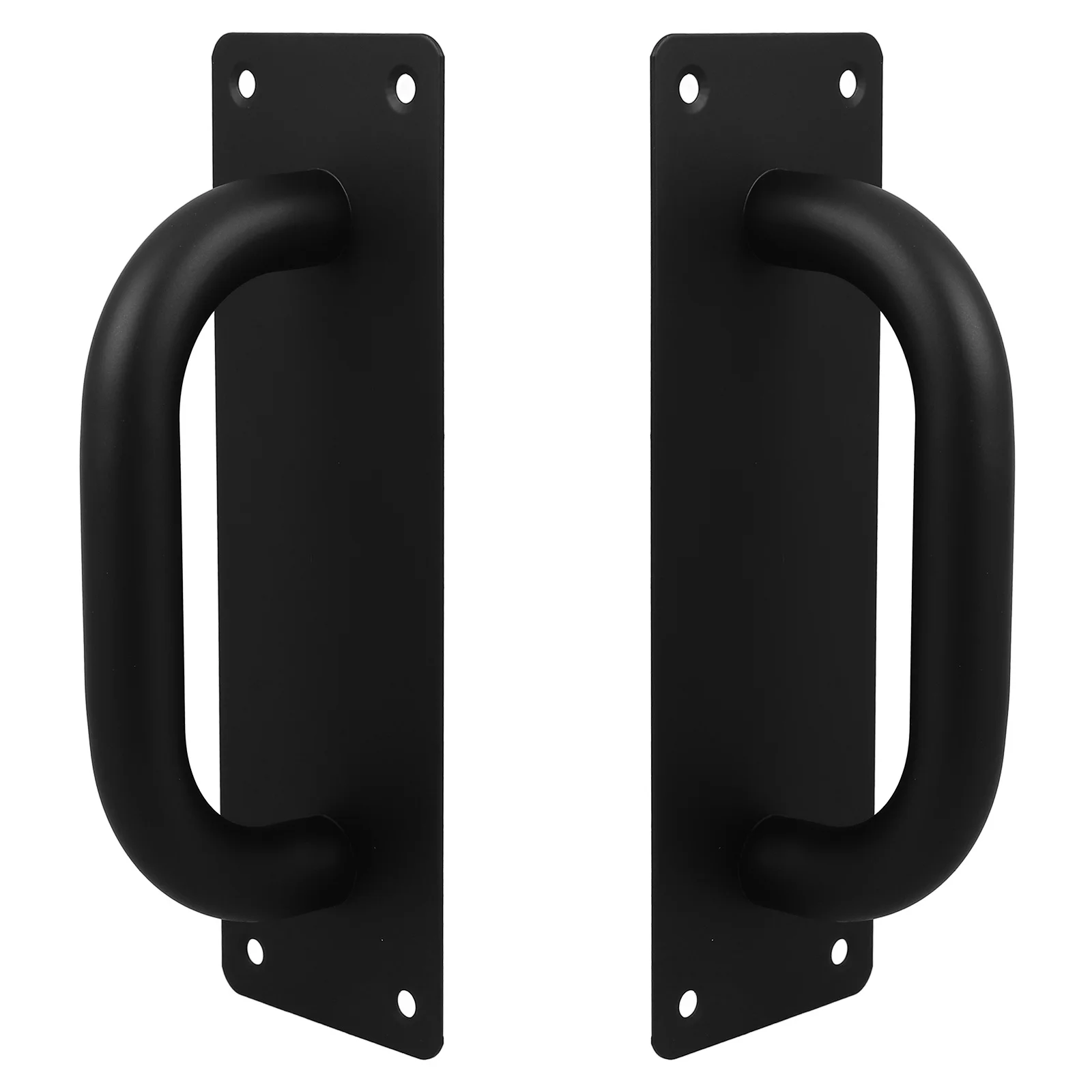 

2Pcs Fireproof Door Pull Push Handle Stainless Steel Commercial Door Handle Durable Heavy Duty Suitable for Office Hotel