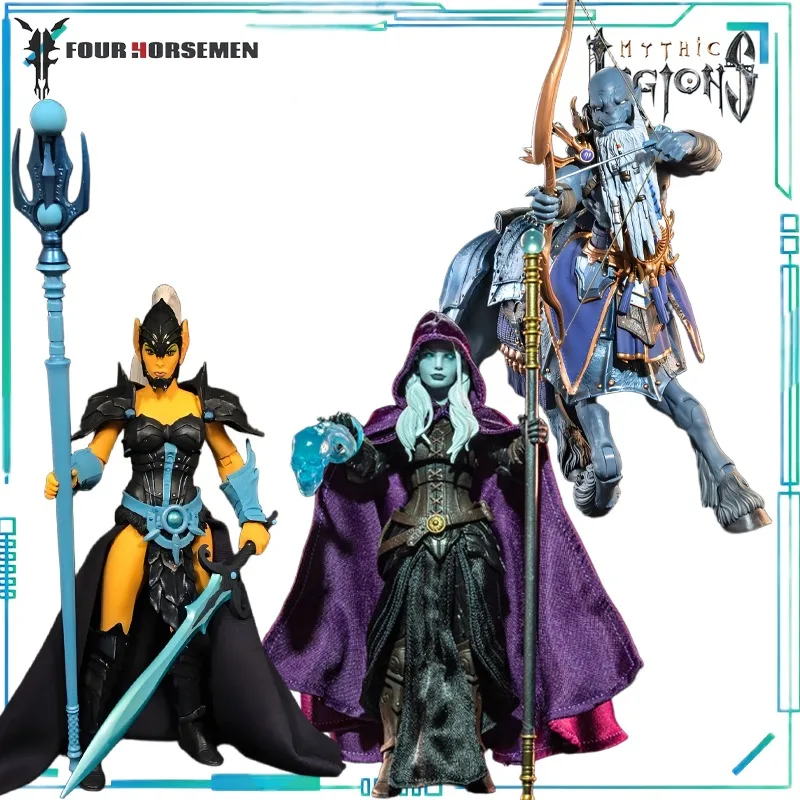 

Four Horsemen Studios Mythic Legions Sriris Ghost Ice Arrow Marina Action Figure Collectible Model