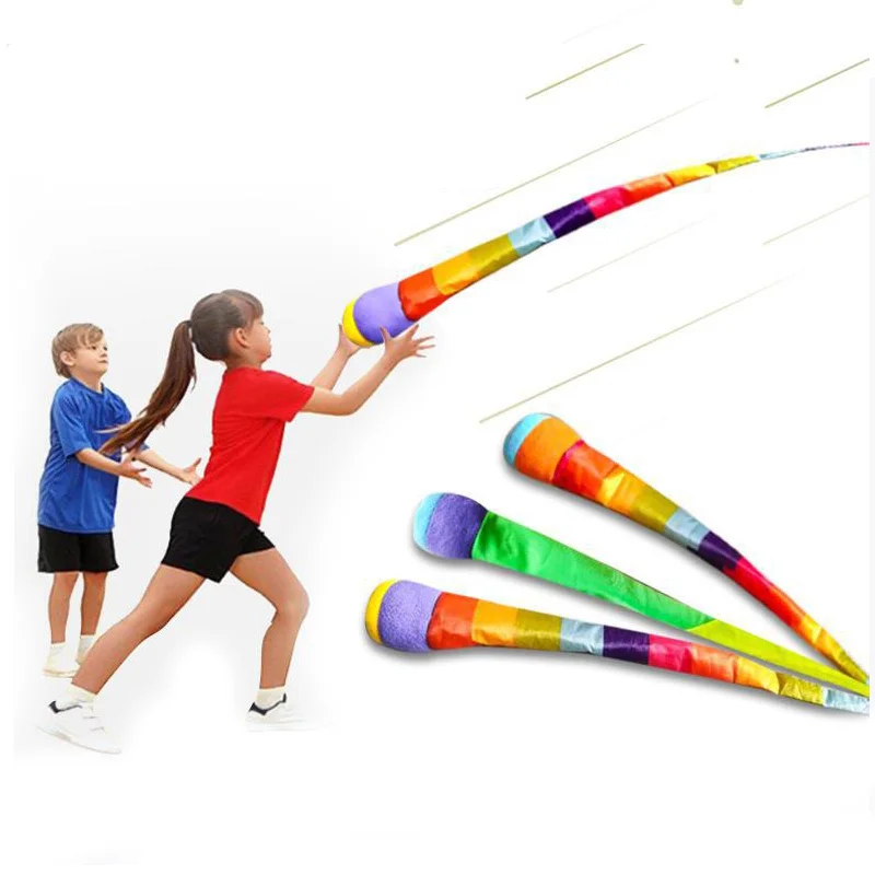 Interactive Rainbow Windproof Sandbag Children's Parent Child Outdoor Toy Sports Meteor Ball Sandbag Sensory Training