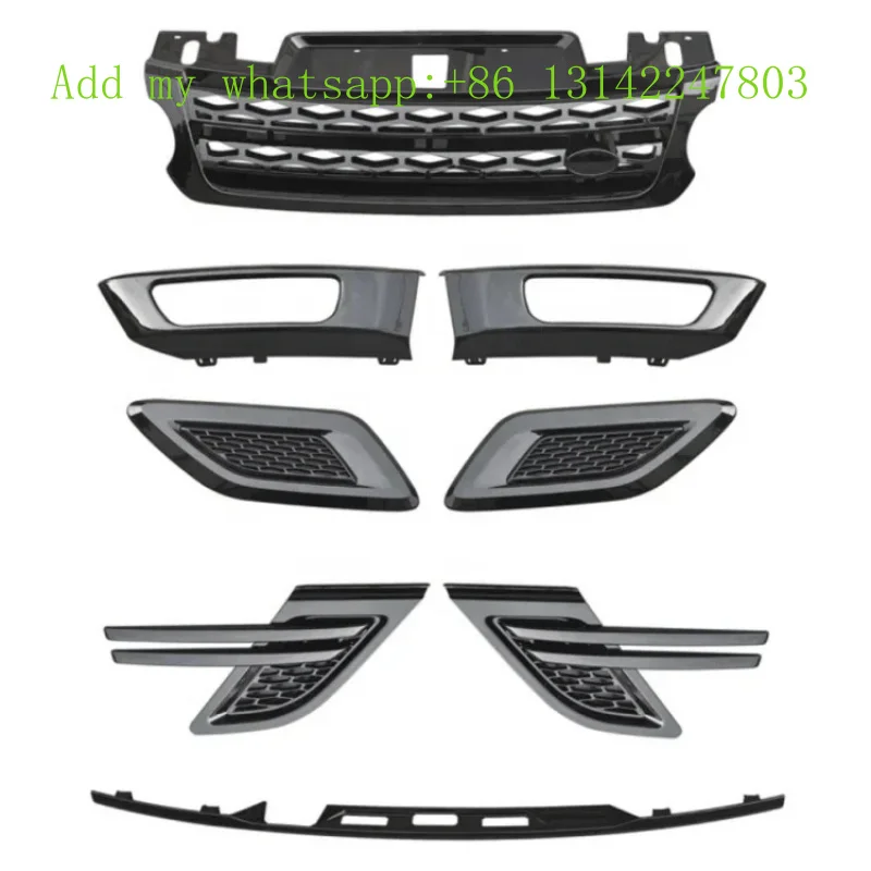 

Комплекты передней решетки Super Black Version Kit Body Kit для Range Rover Sport 2014-2017