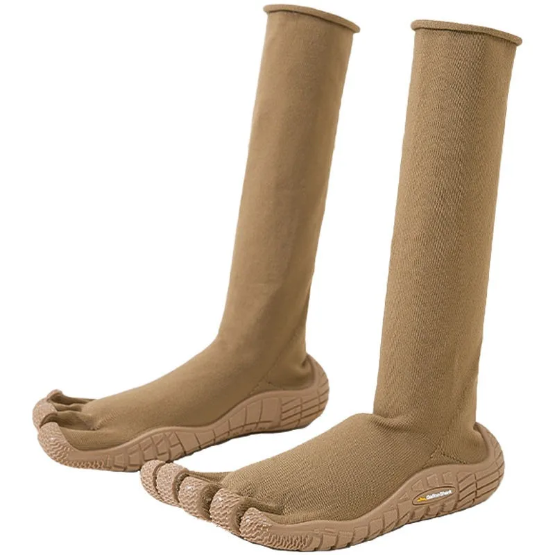 

2025 Hot Sale Knit Sock Squat Hard Pull Shoes Female Comfortable Indoor Lightweight Lifting Yoga Sneakers Designer Finger Shoe