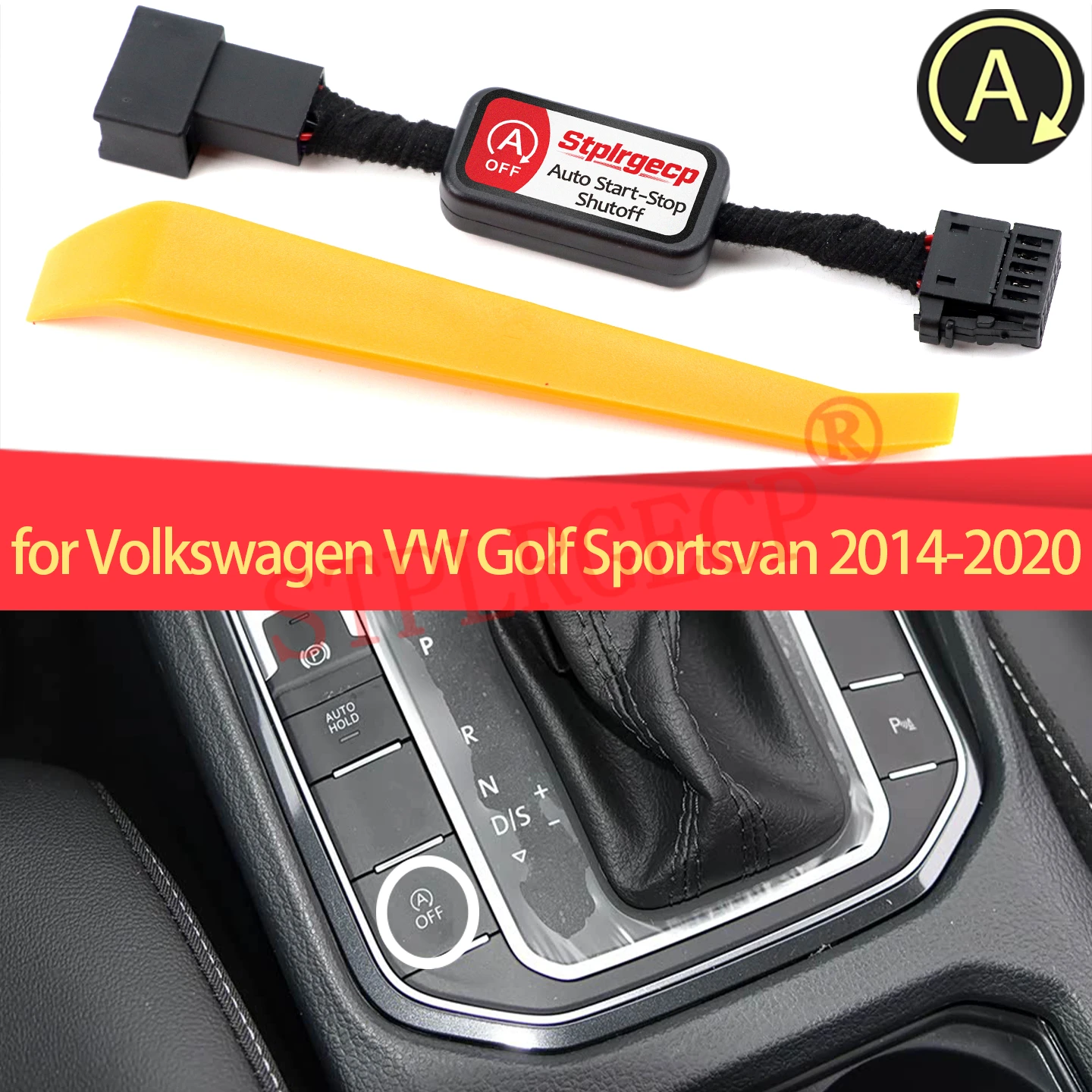 For Volkswagen VW Golf Sportsvan 2014-2020 Start Stop Engine System Eliminator Device Control Sensor Plug Stop Canceller Wire