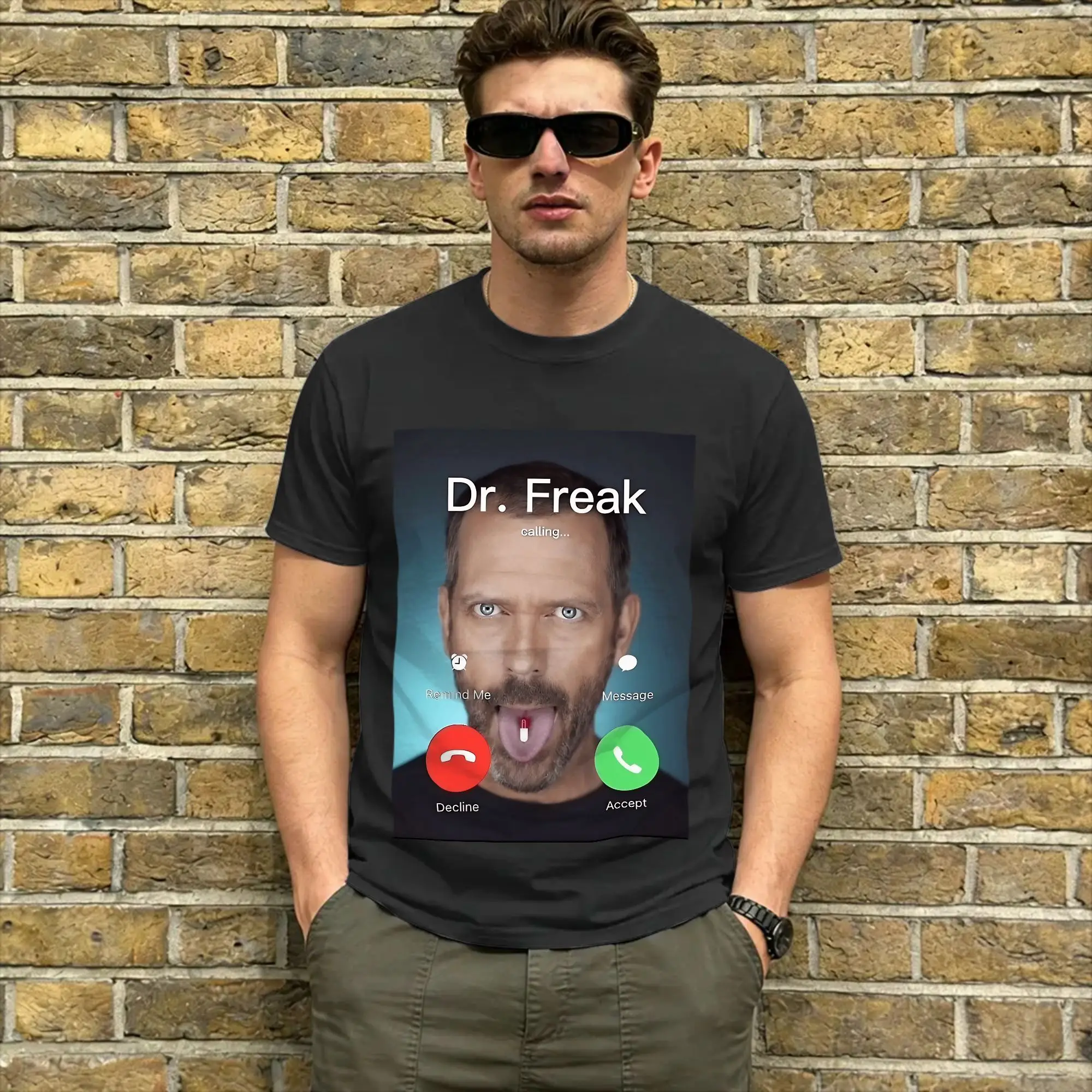 Streetwear T Shirt Summer Dr Gregory House MD Hip Hop T-Shirts  100 Cotton Tee Shirt for Mens Y2K Casual Loose Short Sleeve