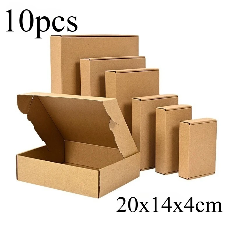 5/10/20 Stuks Golfkartonnen Doos Mailers Voor Mailer Pack Bruin Kartonnen Verzenddoos Golfkarton Mailer verzenddoos Product