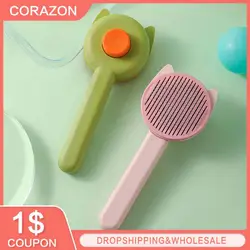 Cat Comb Massage Pet Magic Combs Hair Removal Cat And Dog Universal Needle Brush Pets Grooming Cleaning Supplies Scratcher