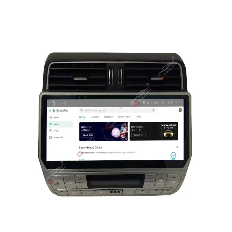 

Автомобильный DVD-плеер с сенсорным экраном Android Auto для Toyota Land Cruiser Prado 150 2010-217, обновление 2022