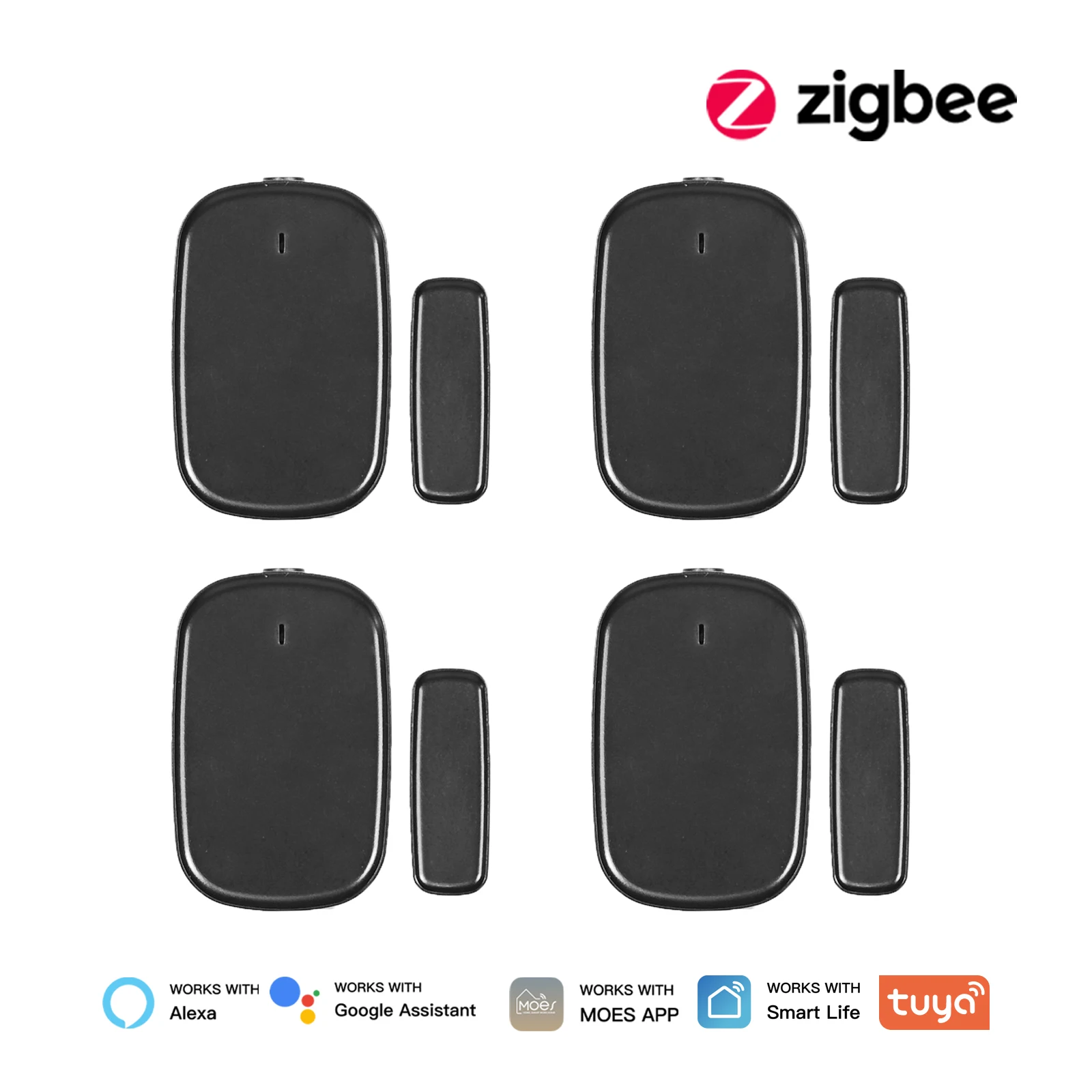 Variant: 4 PCS Black