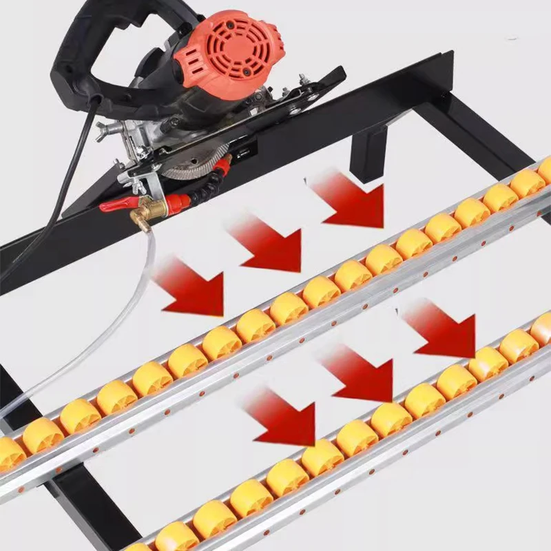 

Машина для снятия фаски с плитки, 45 градусов ° Станок для резки мрамора/плитки, компактная настольная стойка для снятия фаски, для самостоятельной сборки (резак в комплект не входит), только стойка!