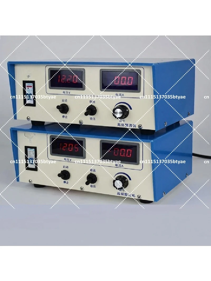 100A Electroplating Rectifier with Timer Brush Plating Electrolytic Oxidation Sewage Treatment DC Pulse Power Supply