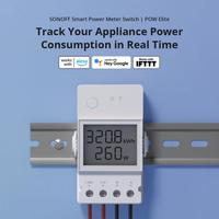 Sonoff Ewelink Pow Elite Wi-Fi16A/20A Smart Meter Switch Tool Overload Protection Alexa Google Assistant Smartings IFTTT