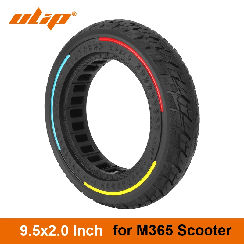 

Ulip 9,5x2,0 твердая шина взрывозащищенная 9,5-дюймовая внедорожная сотовая шина для электрического скутера XM M365 9,5*2,0 замена шин