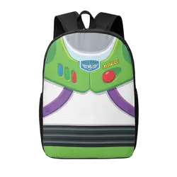 Custom Custom Toy Story Buzz Ranger Travel Backpack Women Men School Laptop Bookbag College Student Daypack Bags