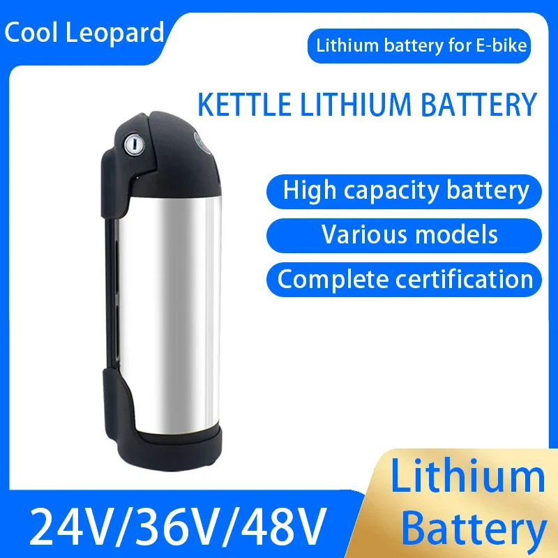 

Electric ebike Bicycle Kettle Battery 24V 48V 10Ah 13Ah 15Ah 36v Water Bottle Lithium Battery Down Tube 18650 Cells Batteries