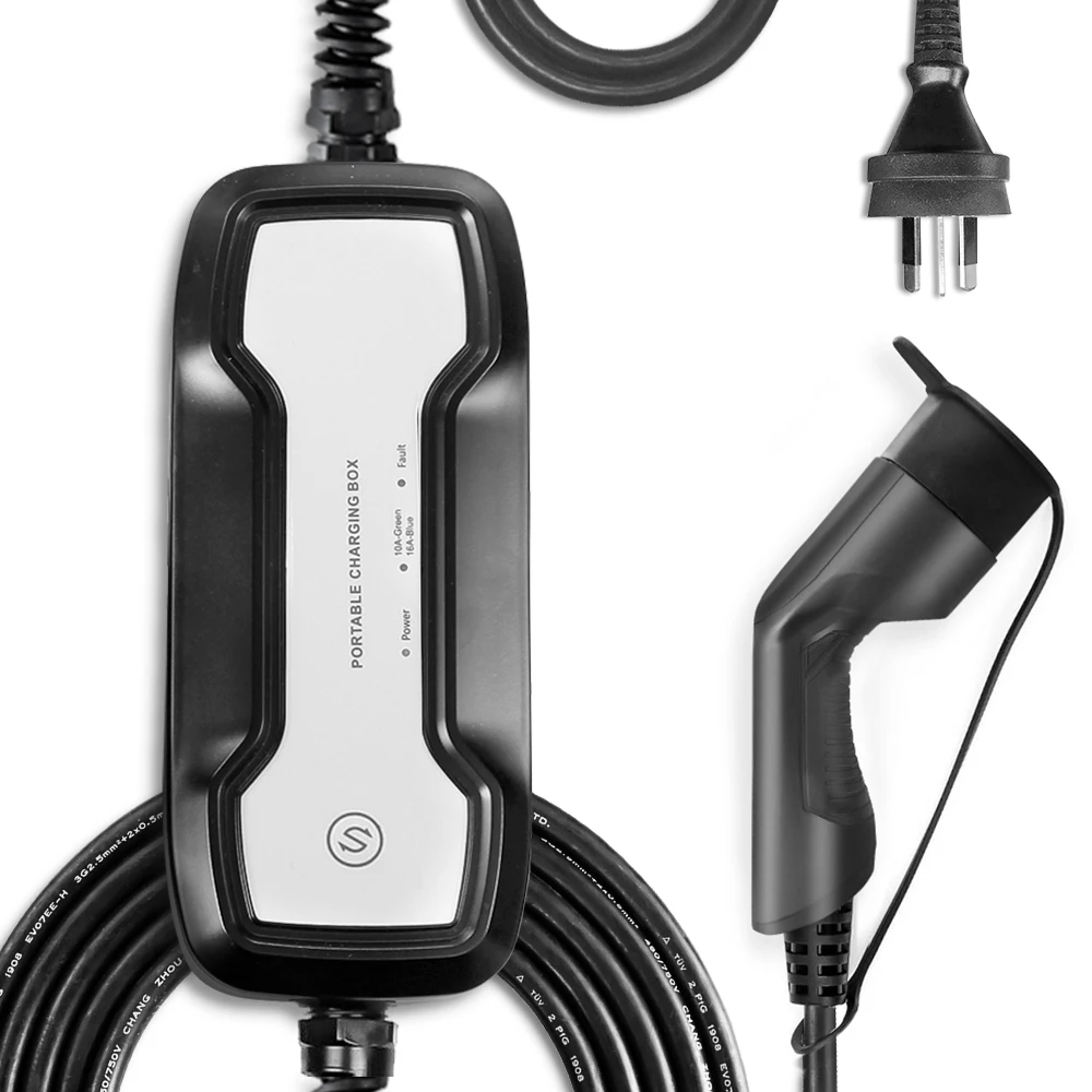 

10A 16A Mode 2 IEC 621962 EV Charging Cable Without LCD Screen