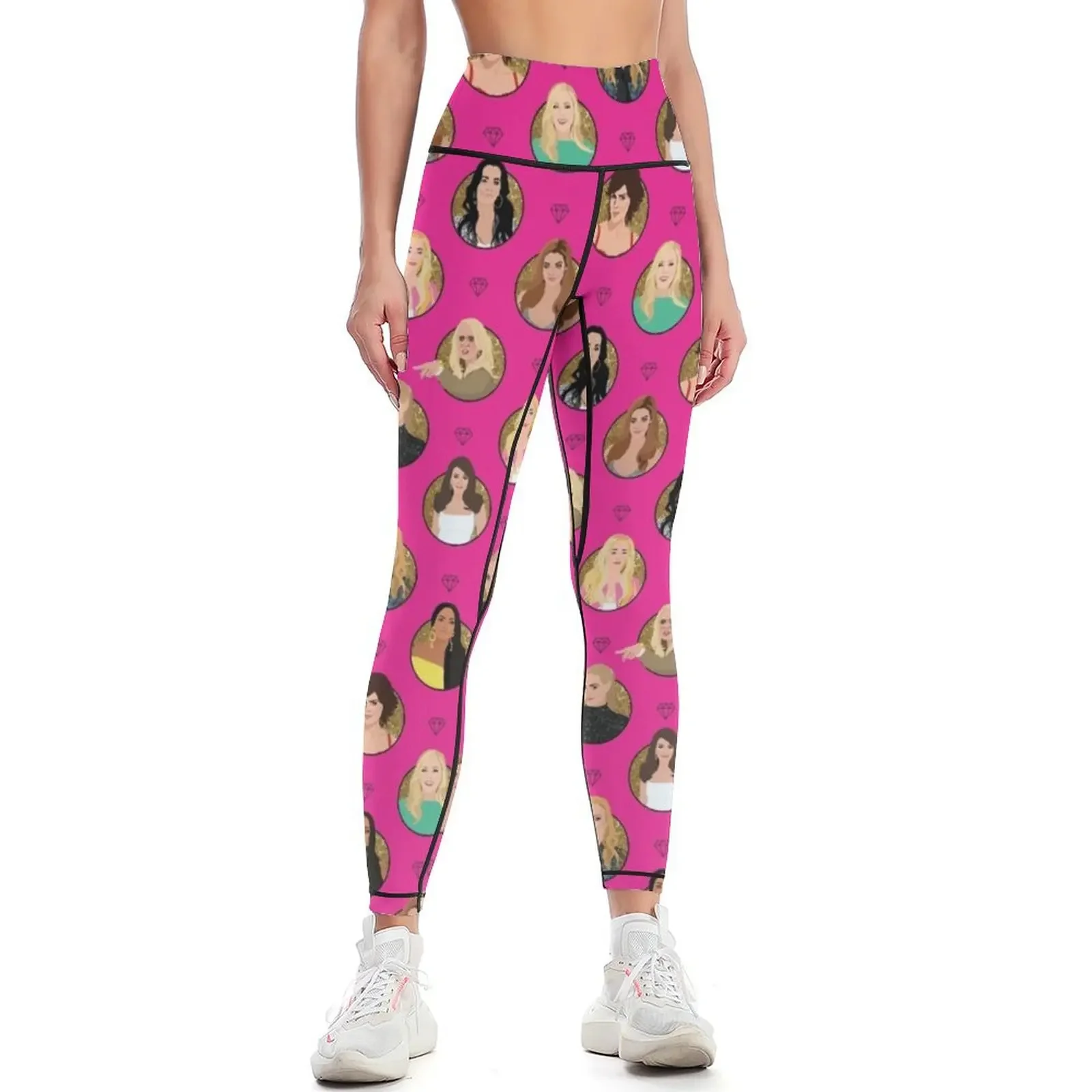 

Real Housewives of Beverly Hills All Stars (RHOBH) Leggings sporty woman gym workout shorts sport set Womens Leggings