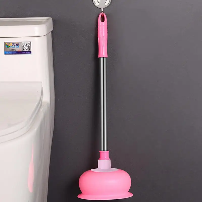 Plungers for Bathroom Bathroom Plunger with Strong Suction Drain Unclogger Tool Hangable Clogged Toilet Solutions for Kitchen