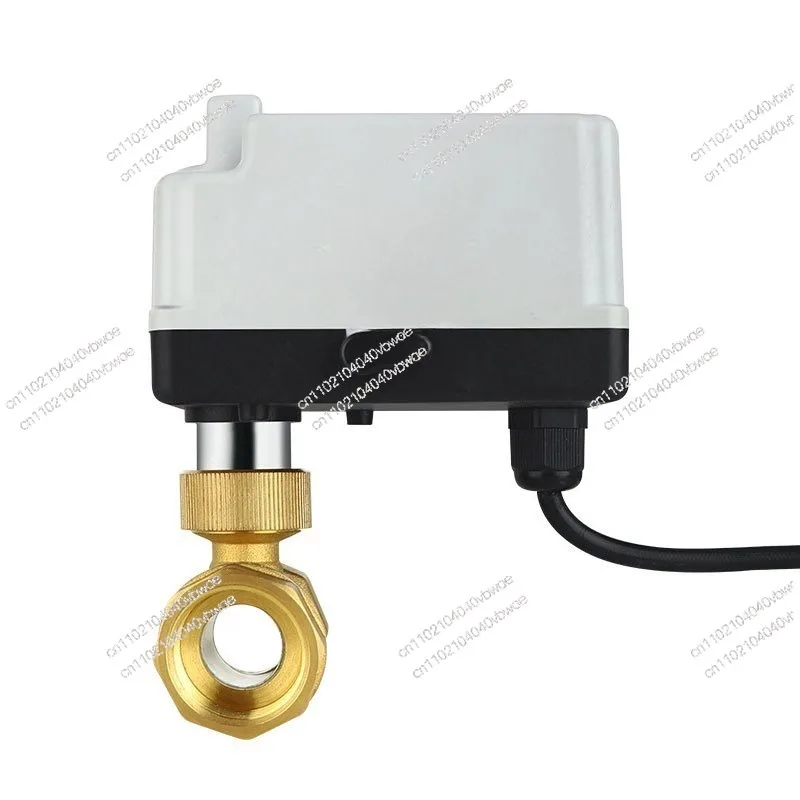 Integrated Electric Ball Valve AC220V Three-wire Two-control Tap Water Solar Brass Electric Valve