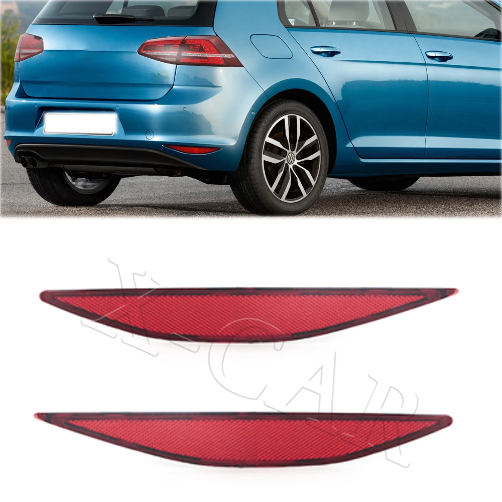 

Rear Bumper Reflector Brake Light Fog Lamp For VW Volkswagen Golf 7 GTI GTD 2013-2017 Not For Golf 7 Rline 5G0945105 5G0945106