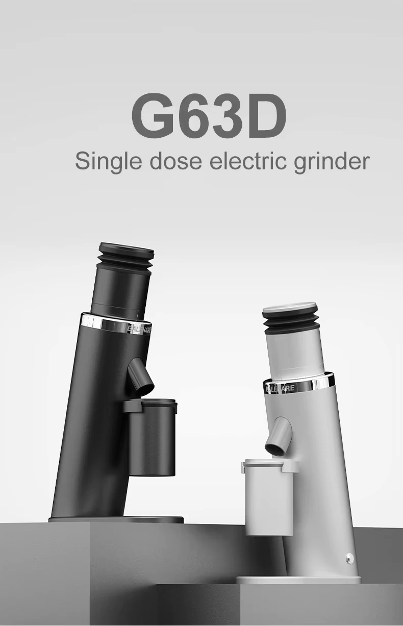 

Coffee G63D Electric Coffee Bean Grinder 63 Conical Burr Single Dose Espresso Grinder With Bellow Coffee Grinding Maker
