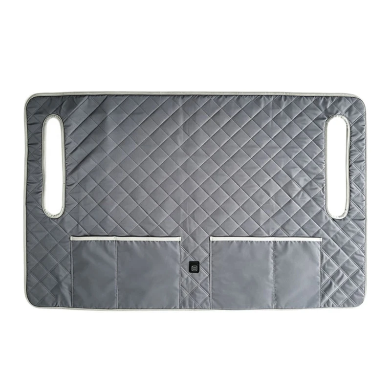 USB-Powered Heated Golf Cart Cushion with and Lower Back Warmth, Integrated Control Button, and Wipe-Clean PU 37JD