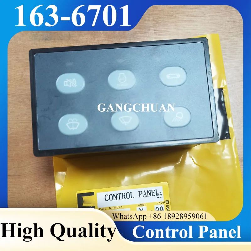 

High Quality 163-6701 Head Lamp Wiper Controller 1636701 for caterpillar320C 312C E320C Excavator Parts