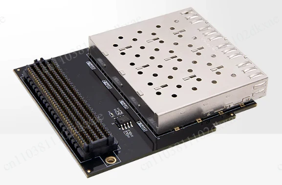 FPGA development board with 4 channels of SFP interface module HPC FMC sub-board card FH1223