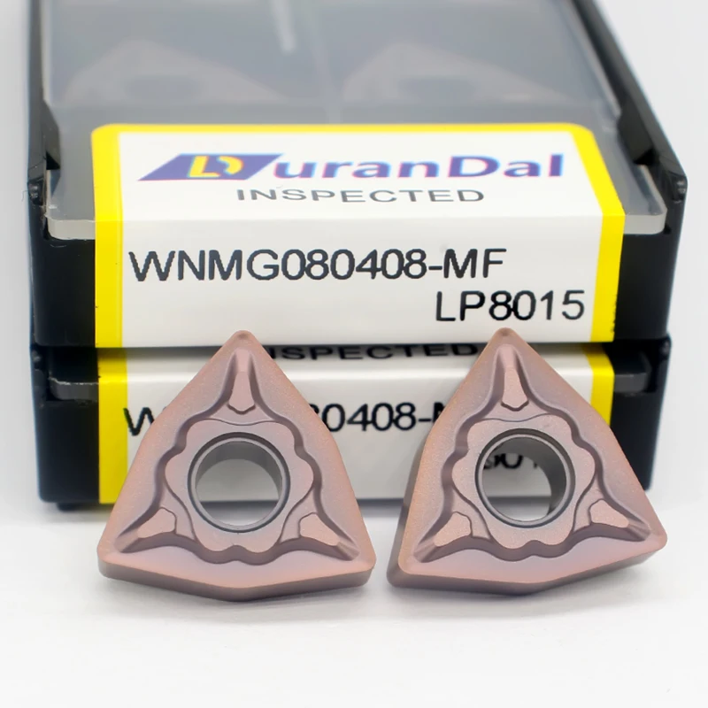 Imagem -04 - Inserções de Carboneto para Usinagem Cnc Torno Revestimento Pvd para Aço Inoxidável Wnmg 432 431 Wnmg 080408
