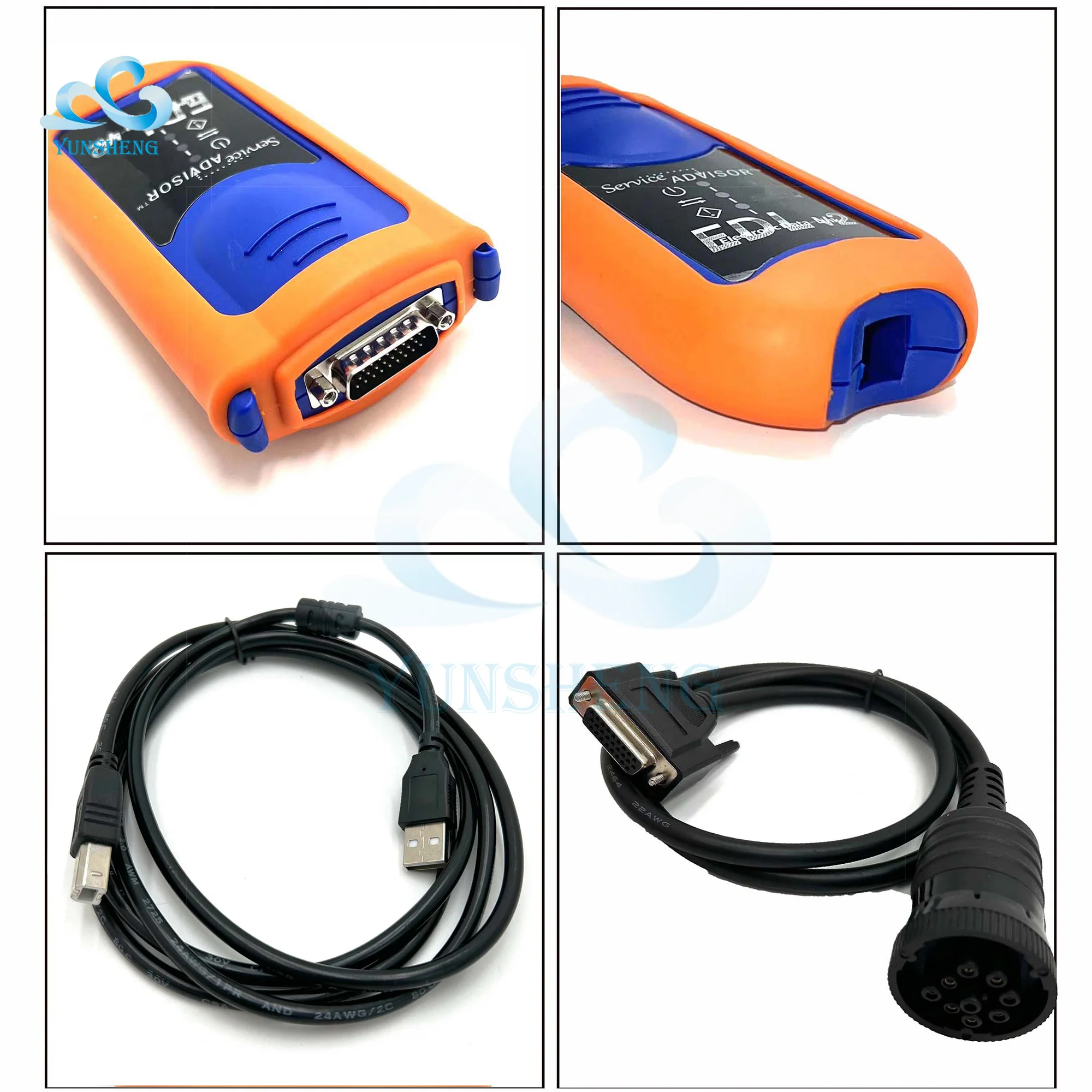 EDL V2 Electronic Data Link Agriculture Tractor Construction Diagnostic Tool For JOHN DEE