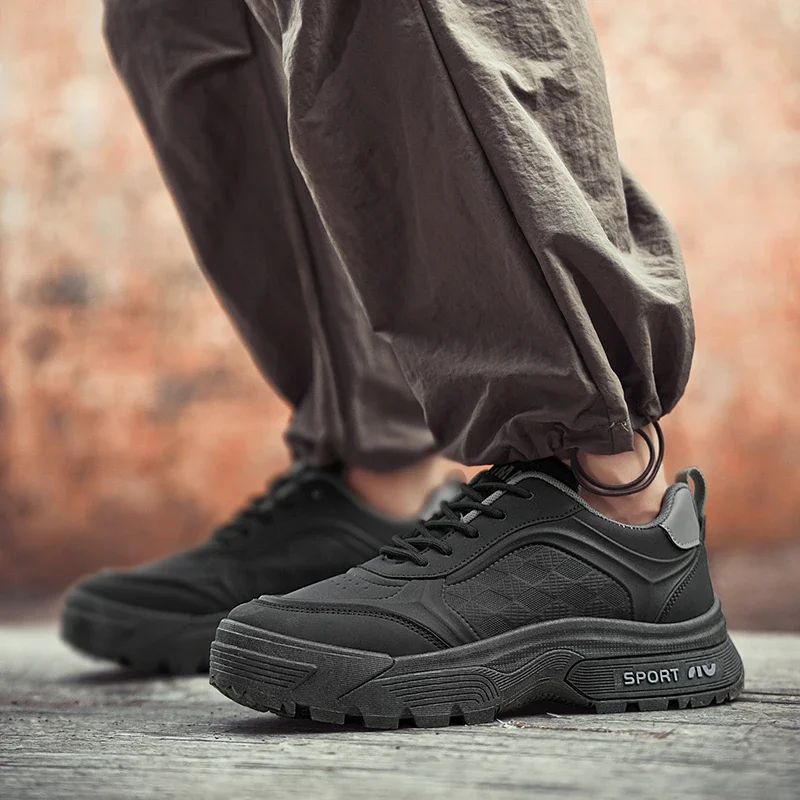 

Уличные сетчатые черные кроссовки для бега, спортивная обувь для бега, тенниса, прогулочная обувь, мужская повседневная спортивная обувь, дышащие легкие кроссовки