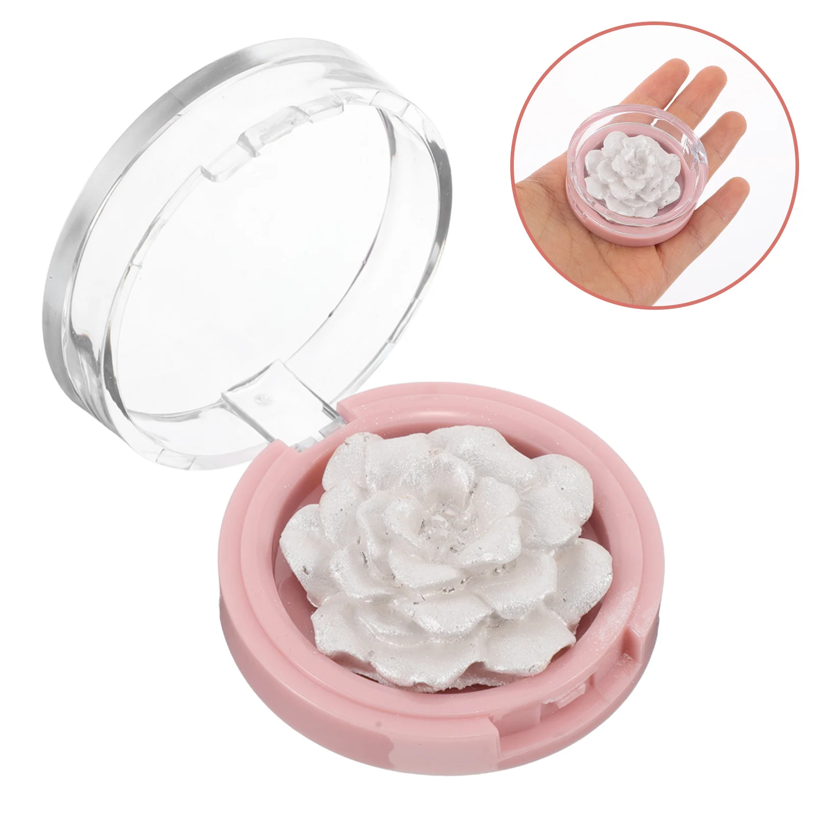 

High Gloss Highlighter Powder Shimmer Glow Cheek Illuminate Metallic Face Makeup Palette For Women