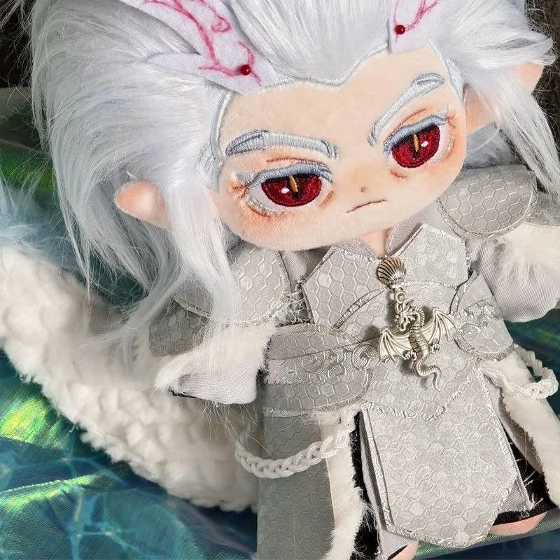 

20 см фильм Ne Zha 2 Ao Guang The Dragon King Kawaii косплей мягкая хлопковая кукла тело со скелетом аниме одеваются игрушечные фигурки подарок